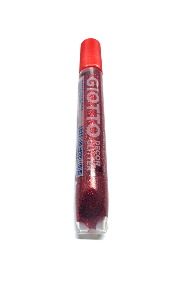 COLLA GLITTER GIOTTO ML. 10,50 ROSSO