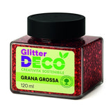 GLITTER BIO GRANA GROSSA ML.120 - ROSSO