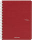 QUADERNO C/SPIRALE ECOQUA A5 1RIG CARTONATO CHERRY