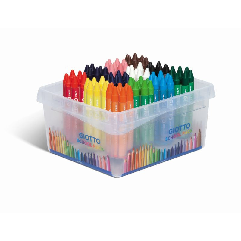 PASTELLI CERA MAXI GIOTTO PZ. 96 SCHOOLPACK Immagine principale del prodotto