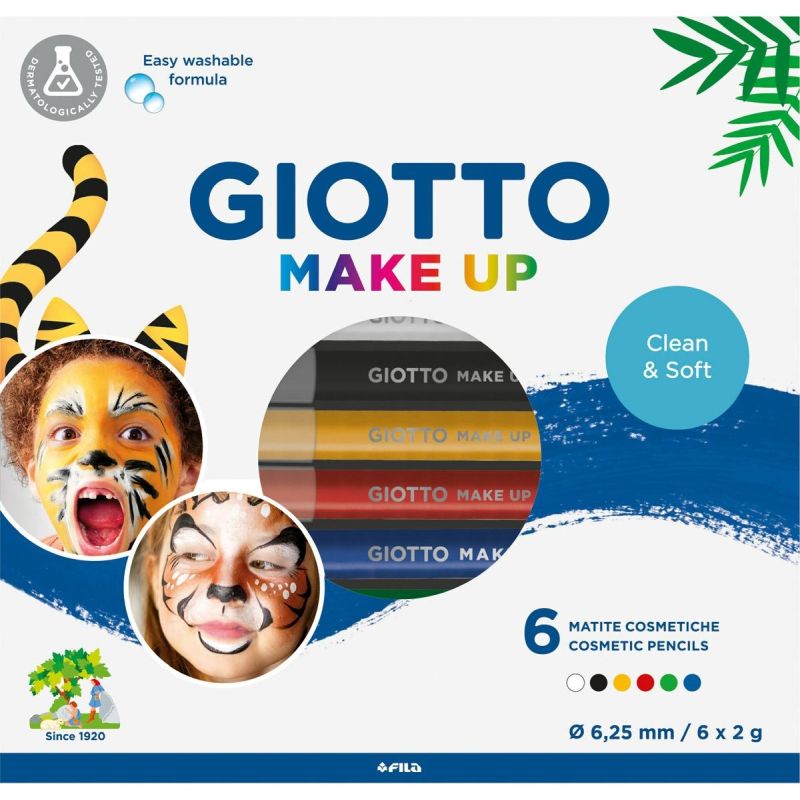 GIOTTO MAKE UP 6 MATITE COL.  CLASSICI