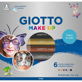 GIOTTO MAKE UP 6 MATITE COL.  METALLICI