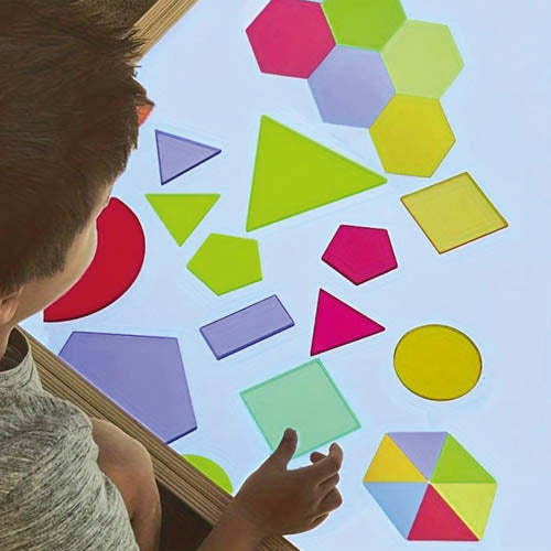 Sagome Logiche Grandi Traslucide - Set 20 Pz. Ass.