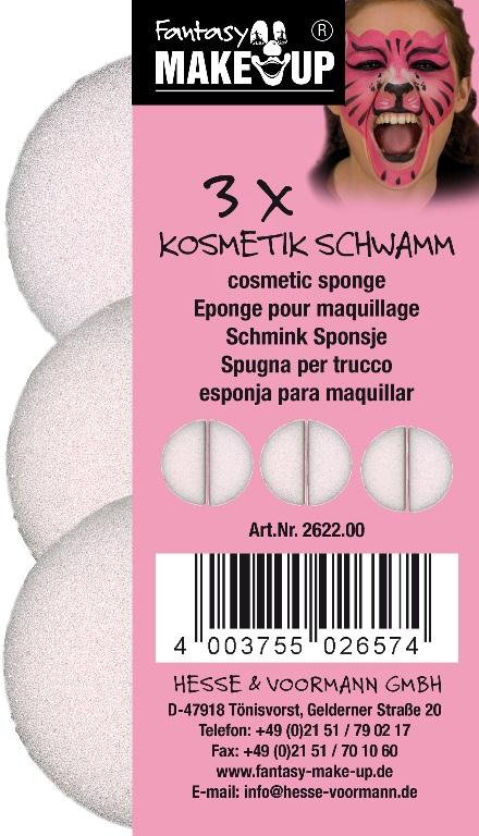 SPUGNETTE PER TRUCCO - SET 6 PEZZI