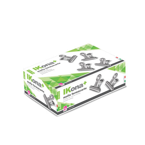 MOLLA  FERMACARTE CM.4 - CONF.12 PZ.