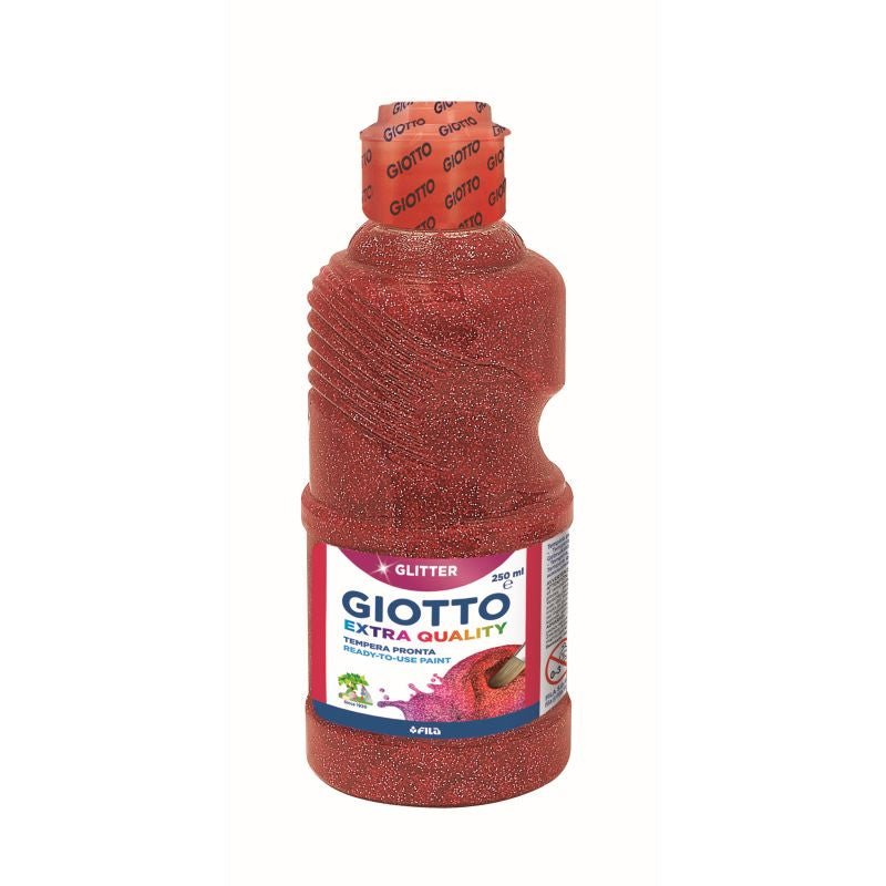 TEMPERA GLITTER GIOTTO ML.250 ROSSO Immagine principale del prodotto