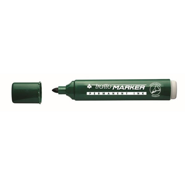 PENNARELLO INDELEBILE TRATTO MARKER P.TONDA VERDE
