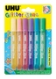GLITTER GLUE PASTEL ML. 10 PZ.6