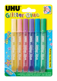 GLITTER GLUE PASTEL ML. 10 PZ.6