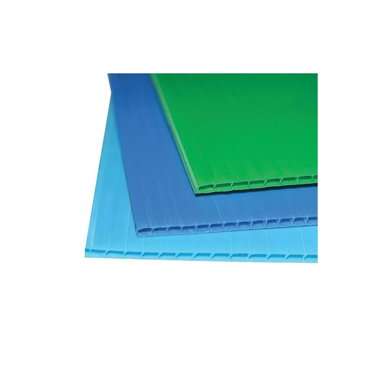 PLASTICA ONDULATA CM. 50X70 - CONF.10 FOGLI  - COL