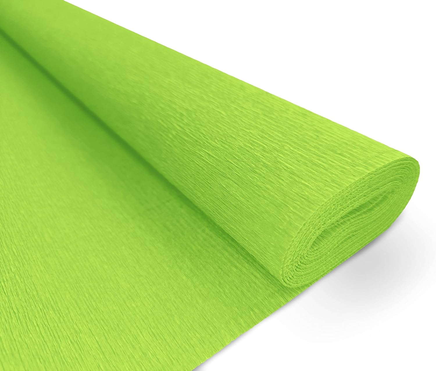 CARTA CRESPA GR.180 - ROTOLO CM.50X250 - VERDE CHIARO