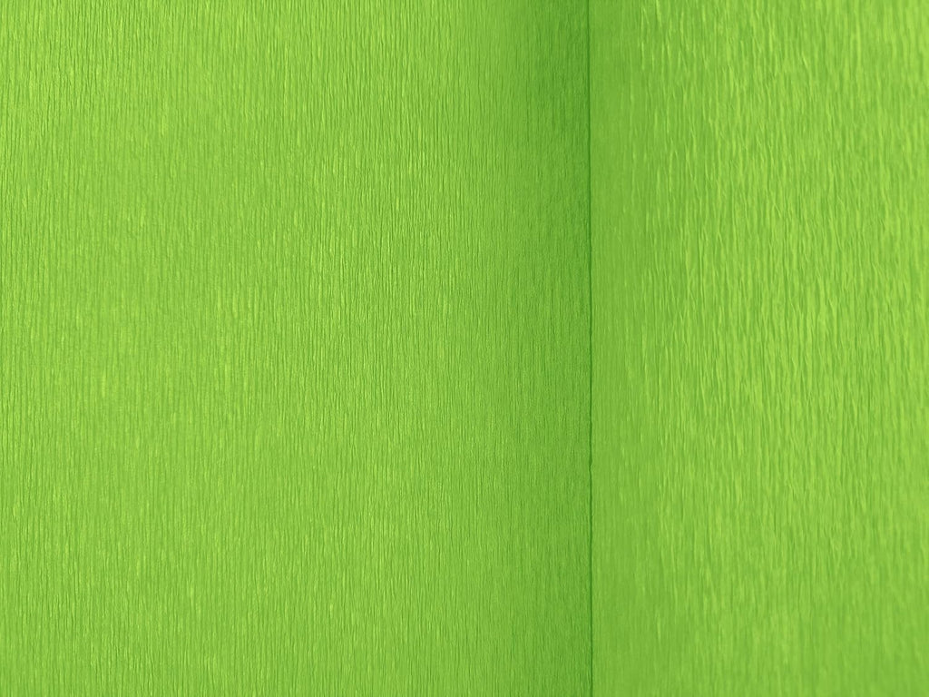 CARTA CRESPA GR.180 - ROTOLO CM.50X250 - VERDE CHIARO