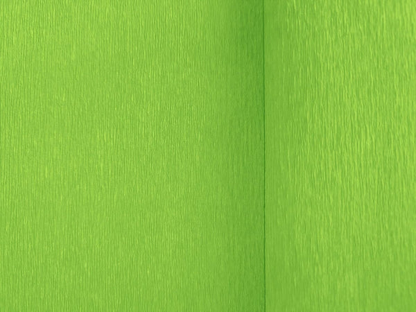 CARTA CRESPA GR.180 - ROTOLO CM.50X250 - VERDE CHIARO