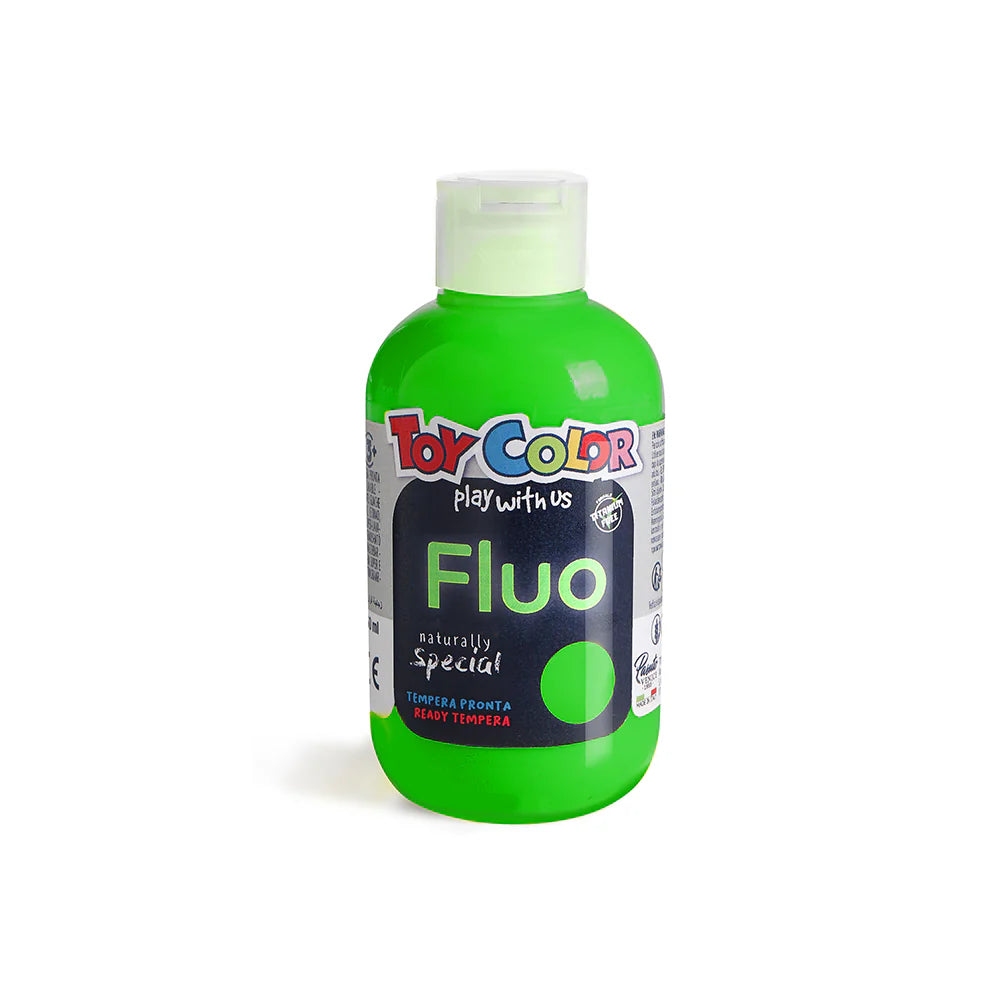 TEMEPRA FLUO TOY COLOR ML. 250 VERDE Immagine principale del prodotto