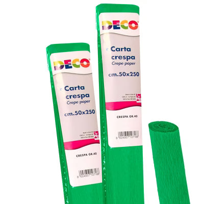 CRESPA GR.40 CM. 250X50 - EXPO 100 ROTOLI - COLORI