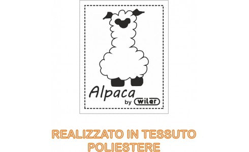 ZAINO ALPACA ROSSO MATTONE