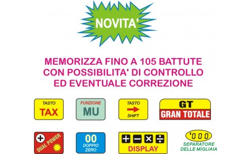 CALCOLATRICE 12 CIFRE W5712