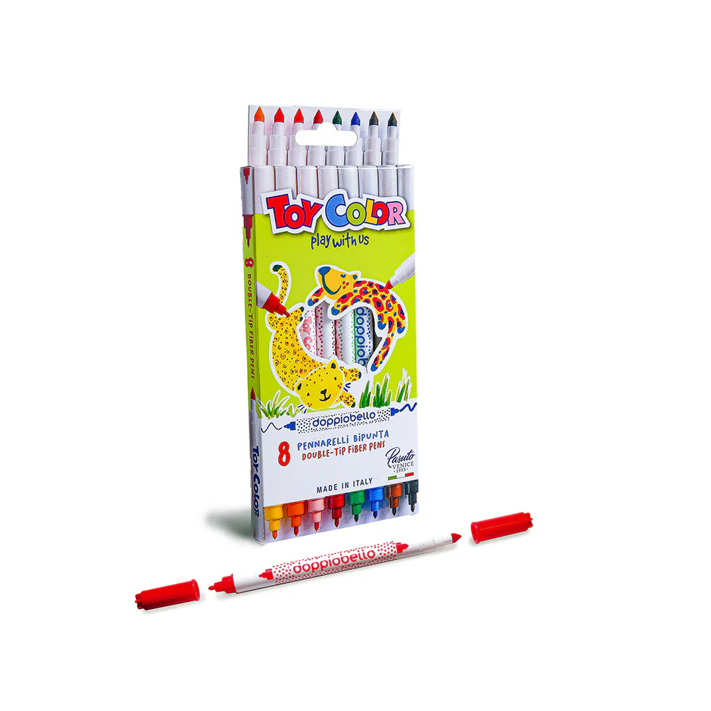 PENNARELLO BI PUNTA 8 COLORI