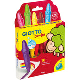 PASTELLI CERA GIOTTO BE-BE' 10 COLORI