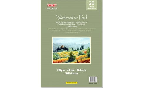 WATERCOLOR PAD A3 AVORIO