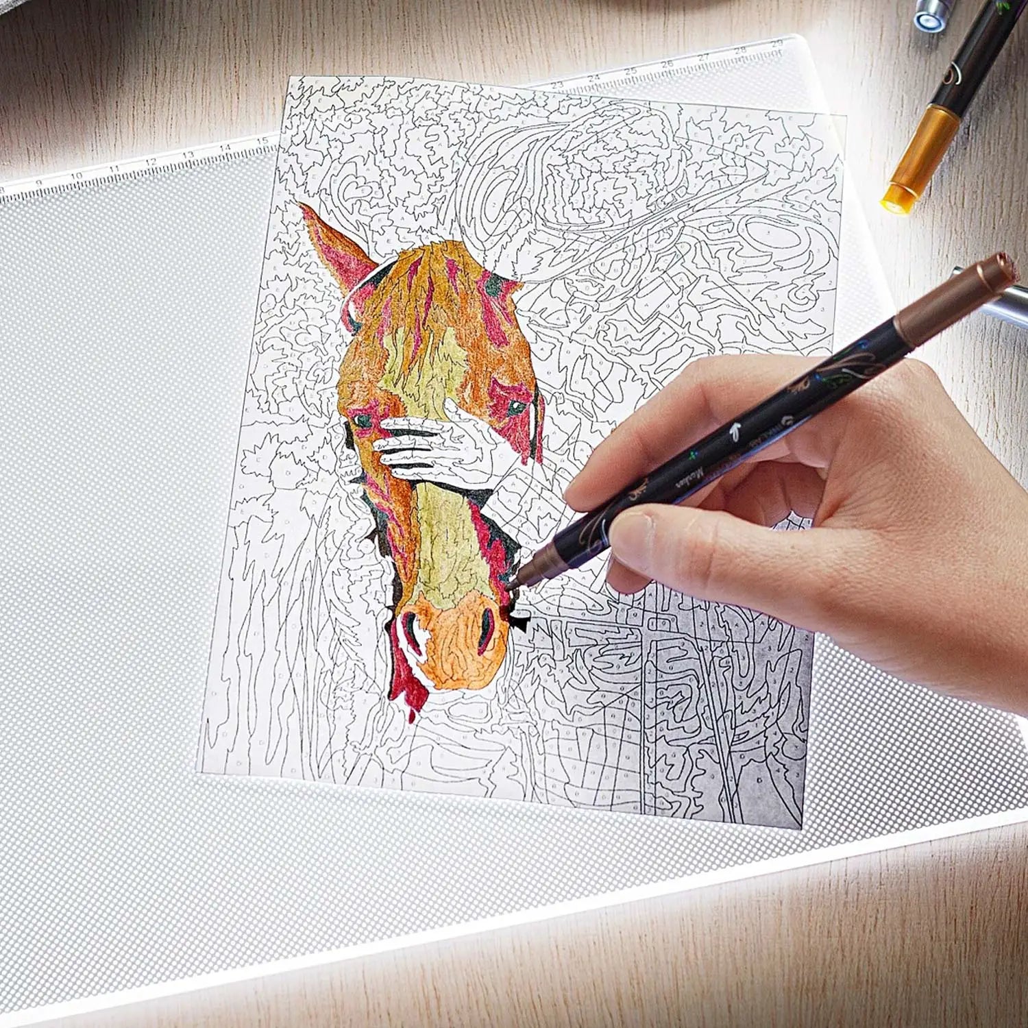 TAVOLO LUMINOSO A LED - FORMATO A4