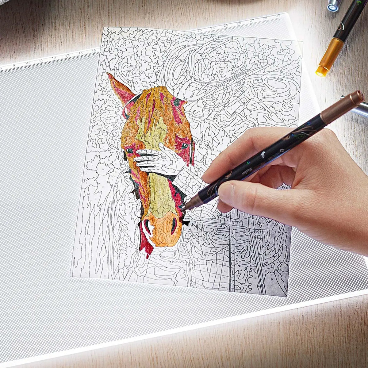 TAVOLO LUMINOSO A LED - FORMATO A4