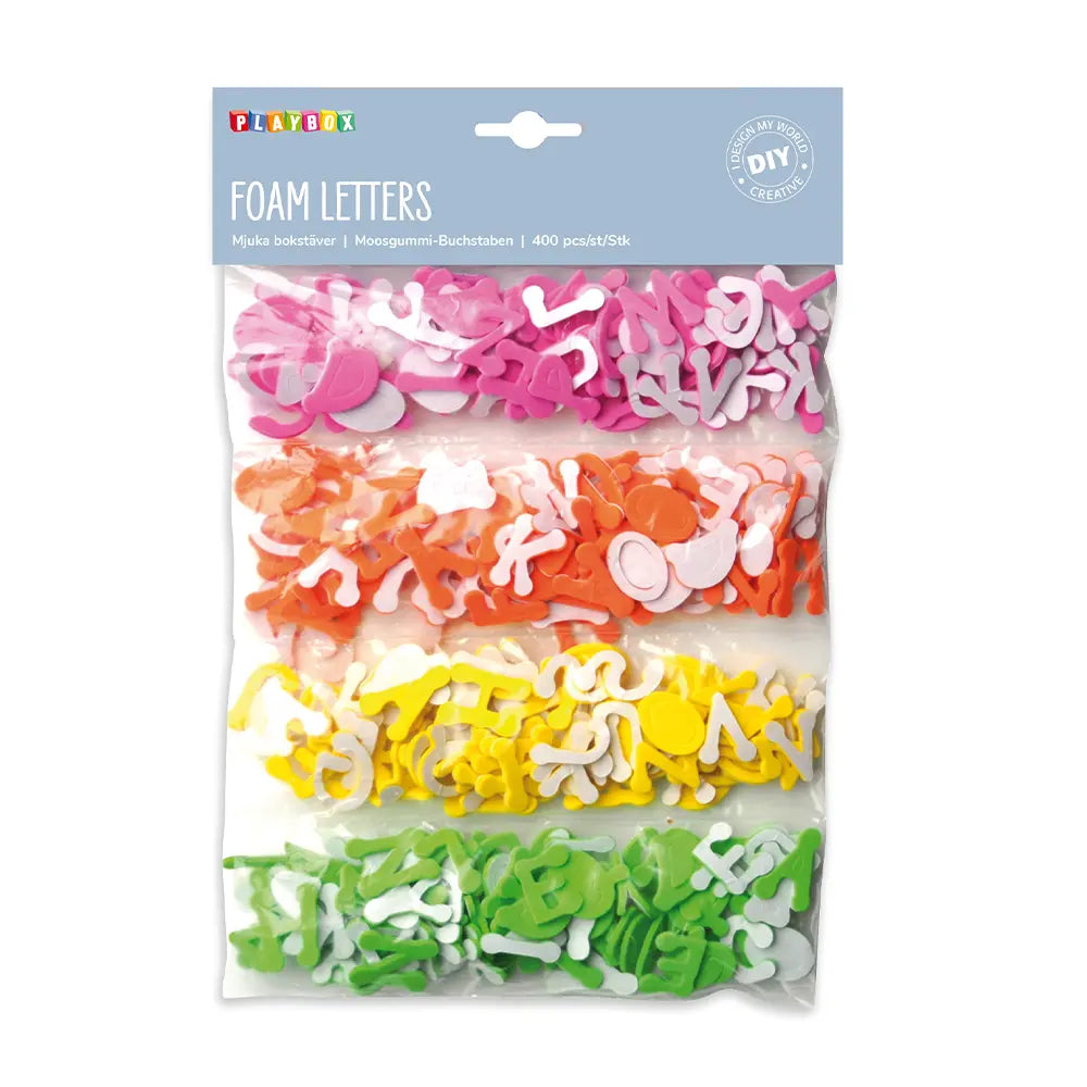 FORME ADESIVE IN EVA - 400 LETTERE
