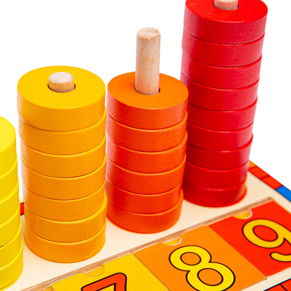 Gioco Impara A Contare Maxi - Cm. 43X11,5