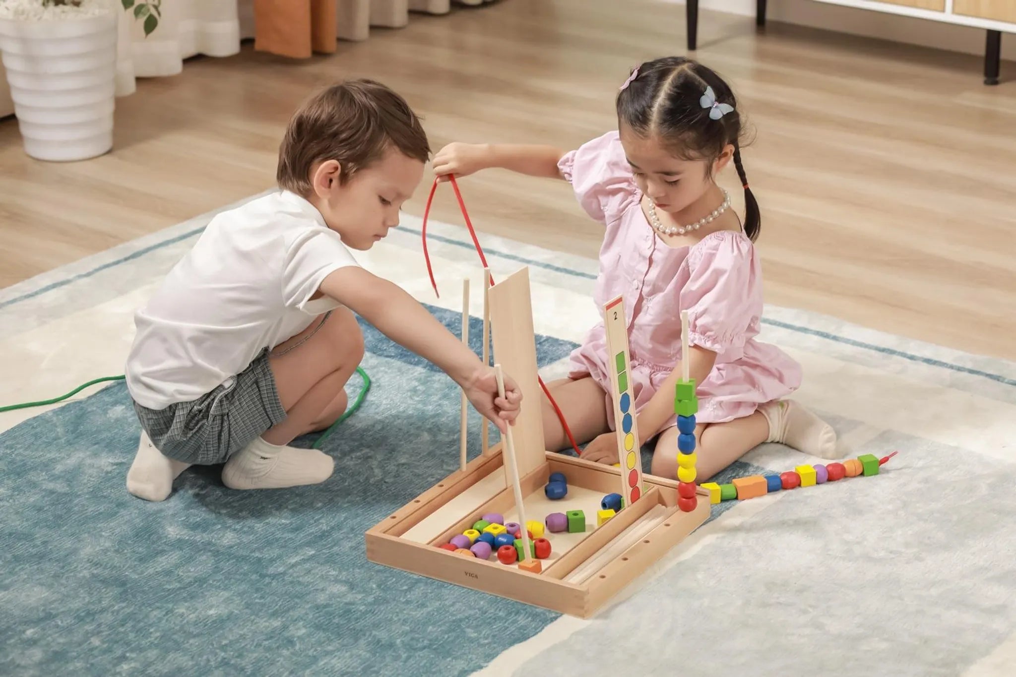 Abaco Sequenziale In Legno