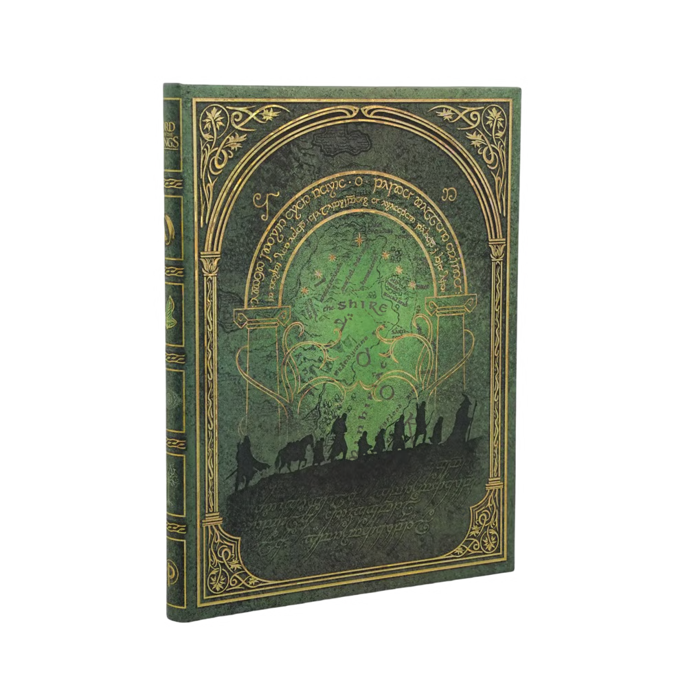 DIARIO NOTES ULTRA FOGLI BIANCHI  PAPERBLANKS SIGNIORE DEGLI ANELLI - IL POTERE DELLA COMPAGNIA