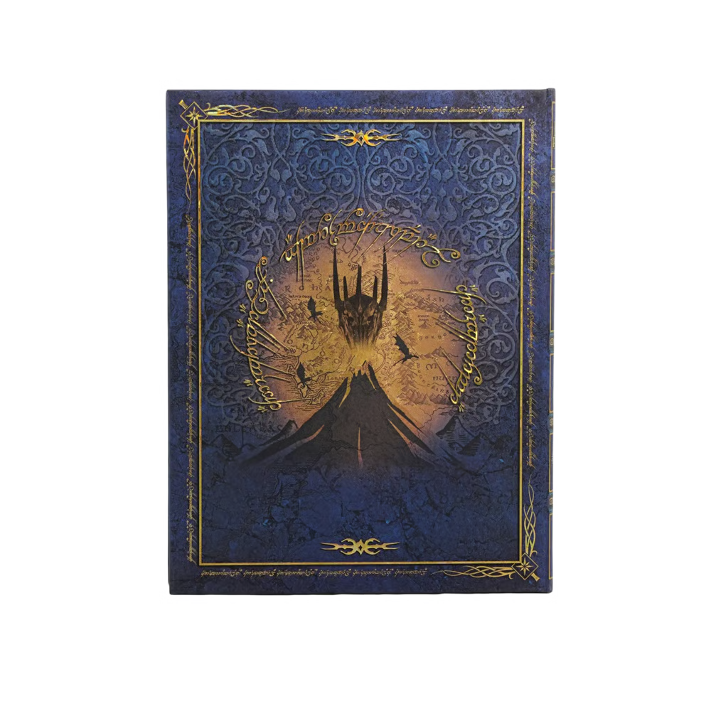 DIARIO NOTES ULTRA FOGLI BIANCHI PAPERBLANKS SIGNIORE DEGLI ANELLI - LA CORONA RICONQUISTATA