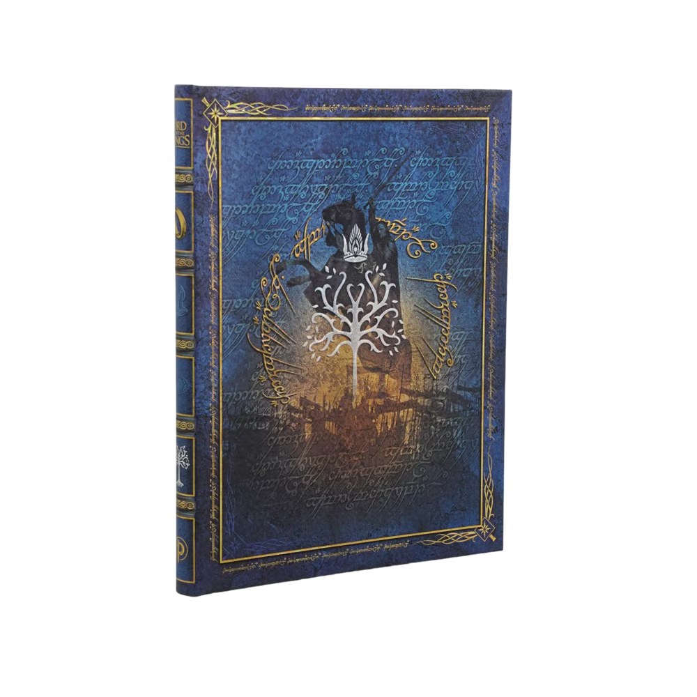 DIARIO NOTES ULTRA FOGLI BIANCHI PAPERBLANKS SIGNIORE DEGLI ANELLI - LA CORONA RICONQUISTATA