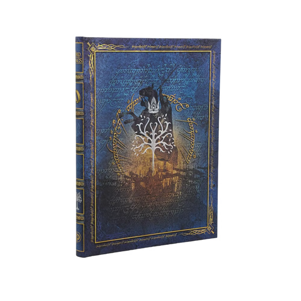 DIARIO NOTES ULTRA FOGLI BIANCHI PAPERBLANKS SIGNIORE DEGLI ANELLI - LA CORONA RICONQUISTATA