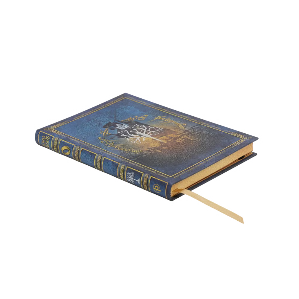 DIARIO NOTES MIDI FOGLI BIANCHI PAPERBLANKS SIGNIORE DEGLI ANELLI - LA CORONA RICONQUISTATA