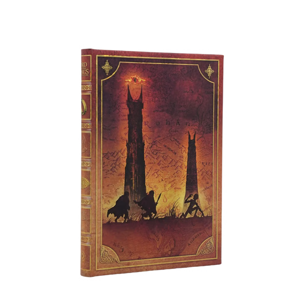 DIARIO NOTES MIDI  FOGLI BIANCHI PAPERBLANKS SIGNIORE DEGLI ANELLI - LA MISSIONE CONTINUA