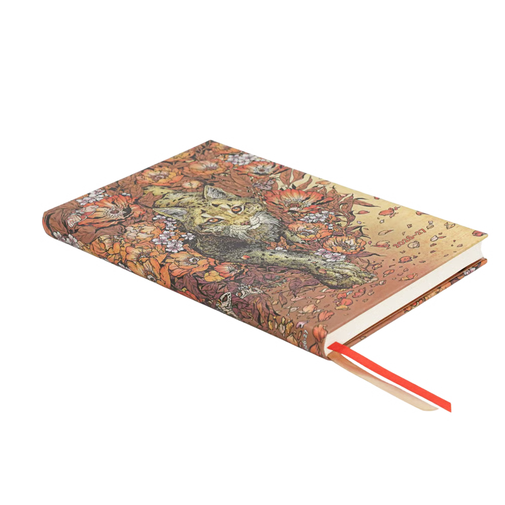 AGENDA MAXI SETTIMANALE VERTICALE 18 MESI 2026/2027 LINCE MAESTOSA PAPERBLANKS