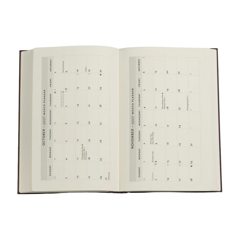 AGENDA MAXI SETTIMANALE VERTICALE 18 MESI 2026/2027 LINCE MAESTOSA PAPERBLANKS