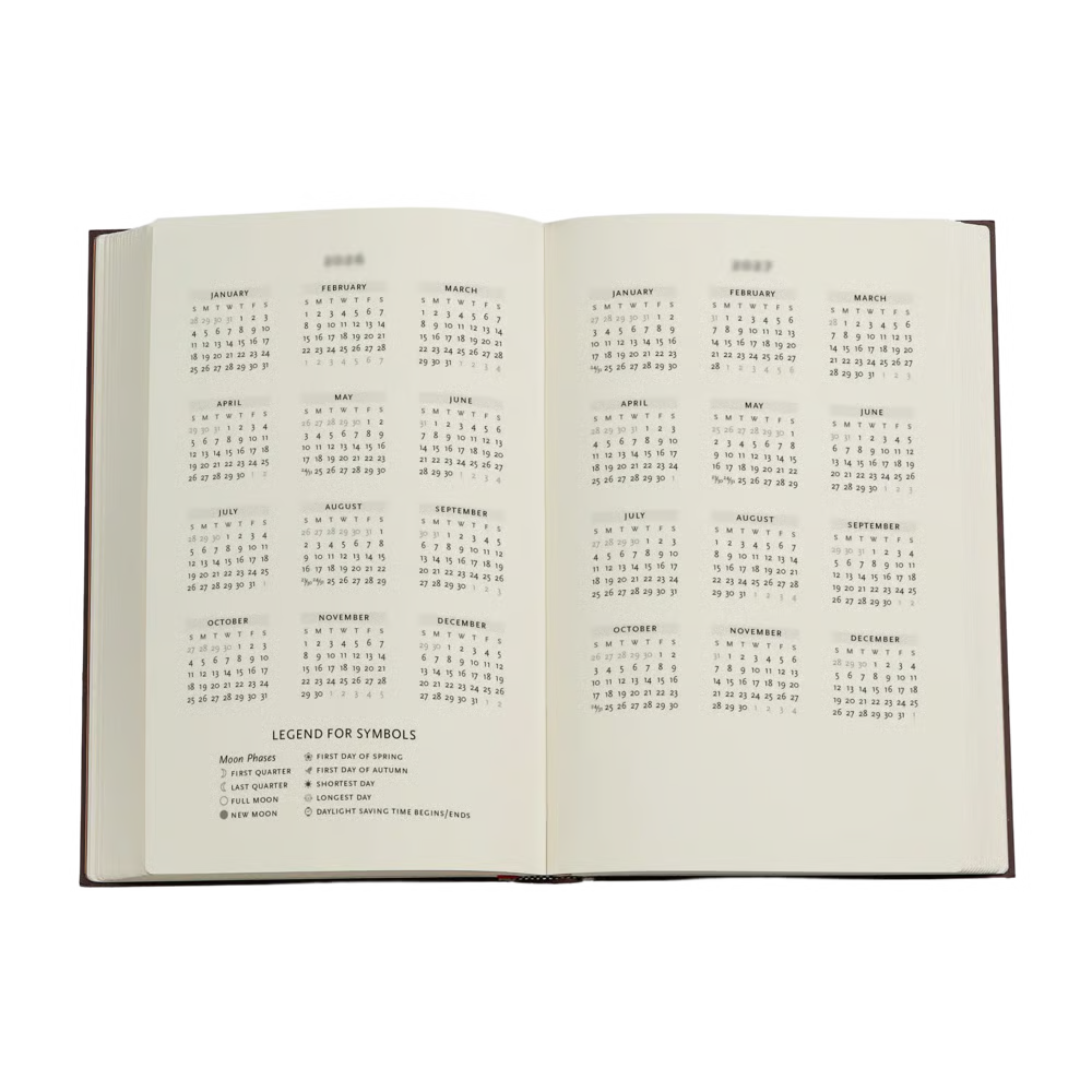 AGENDA MAXI SETTIMANALE VERTICALE 18 MESI 2026/2027 LINCE MAESTOSA PAPERBLANKS