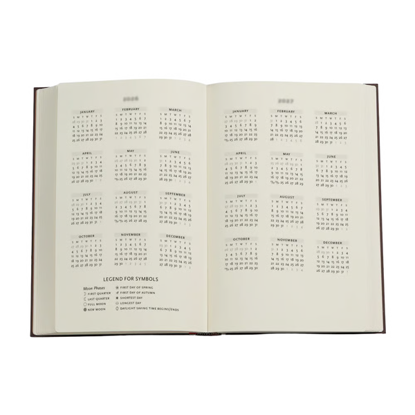 AGENDA MAXI SETTIMANALE VERTICALE 18 MESI 2026/2027 LINCE MAESTOSA PAPERBLANKS