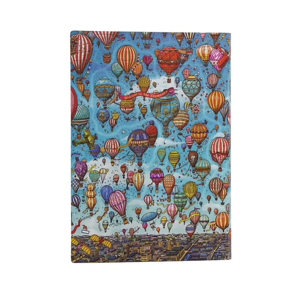 AGENDA MIDI SETTIMANALE ORIZZONTALE 18 MESI 2026/2027 FETIVAL DELLE MONGOLFIERE PAPERBLANKS