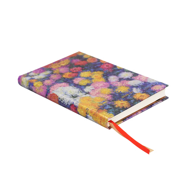 AGENDA MIDI SETTIMANALE ORIZZONTALE 18 MESI 2026/2027 I CRISANTEMI DI MONET PAPERBLANKS