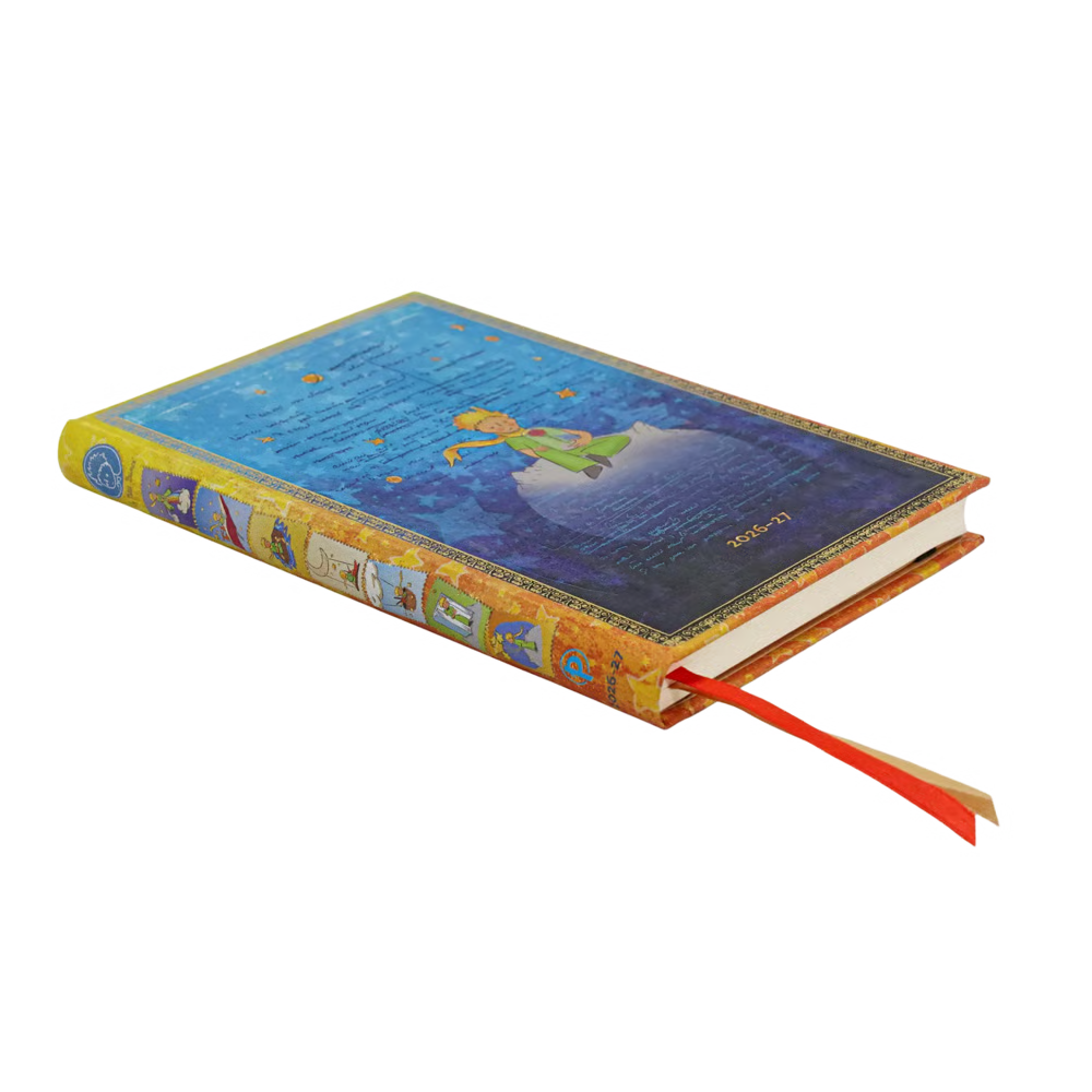 AGENDA MIDI SETTIMANALE ORIZZONTALE 18 MESI 2026/2027 PICCOLO PRINCIPE PAPERBLANKS