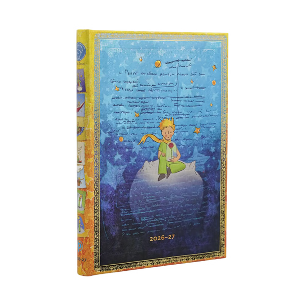 AGENDA MIDI SETTIMANALE ORIZZONTALE 18 MESI 2026/2027 PICCOLO PRINCIPE PAPERBLANKS