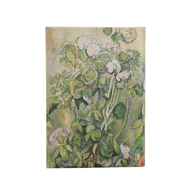 AGENDA MIDI SETTIMANALE ORIZZONTALE 18 MESI 2026/2027 VASI DI TERRACOTTA E FIORI,CEZANNE  PAPERBLANKS