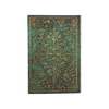 AGENDA MINI SETTIMANALE ORIZZONTALE 18 MESI 2026/2027 FIORE DI SMERALDO PAPERBLANKS