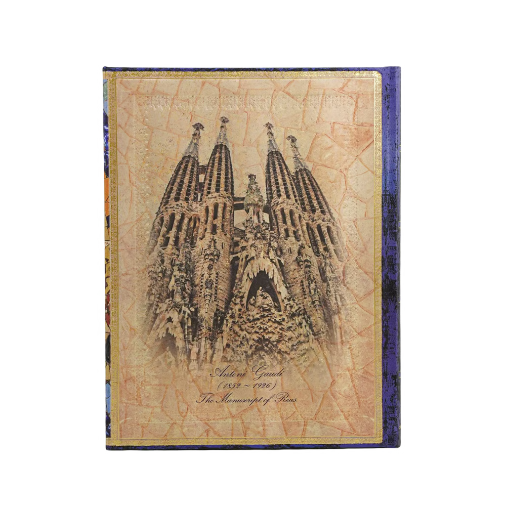 AGENDA ULTRA SETTIMANALE VERTICALE 18 MESI 2026/2027 GAUDI IL MANOSCRITTO DI REUS PAPERBLANKS Immagine secondaria del prodotto