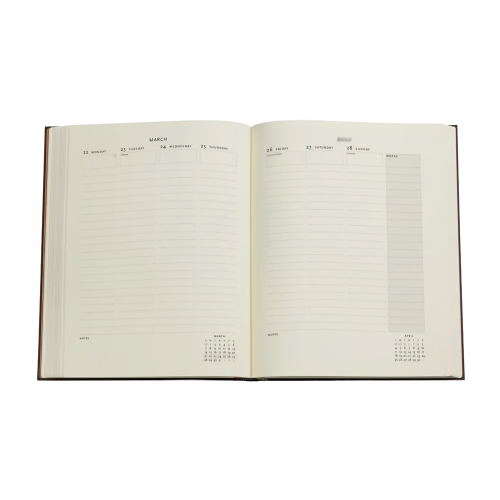 AGENDA ULTRA SETTIMANALE VERTICALE 18 MESI 2026/2027 GAUDI IL MANOSCRITTO DI REUS PAPERBLANKS