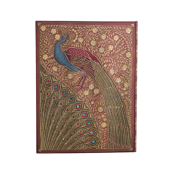 AGENDA ULTRA SETTIMANALE VERTICALE 18 MESI 2026/2027 I PAVONI DI HAFIZ PAPERBLANKS