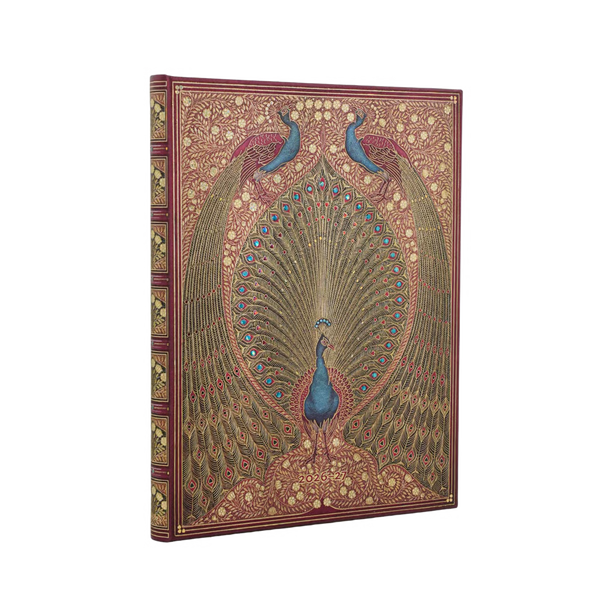 AGENDA ULTRA SETTIMANALE VERTICALE 18 MESI 2026/2027 I PAVONI DI HAFIZ PAPERBLANKS
