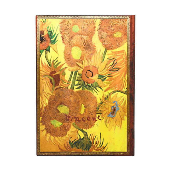 AGENDA GRANDE PLANNER VERTICALE 2027 GIRASOLI VAN GOGH PAPERBLANKS
